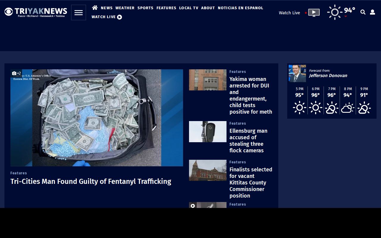 KLEW local news source for Latah County arrest reporting